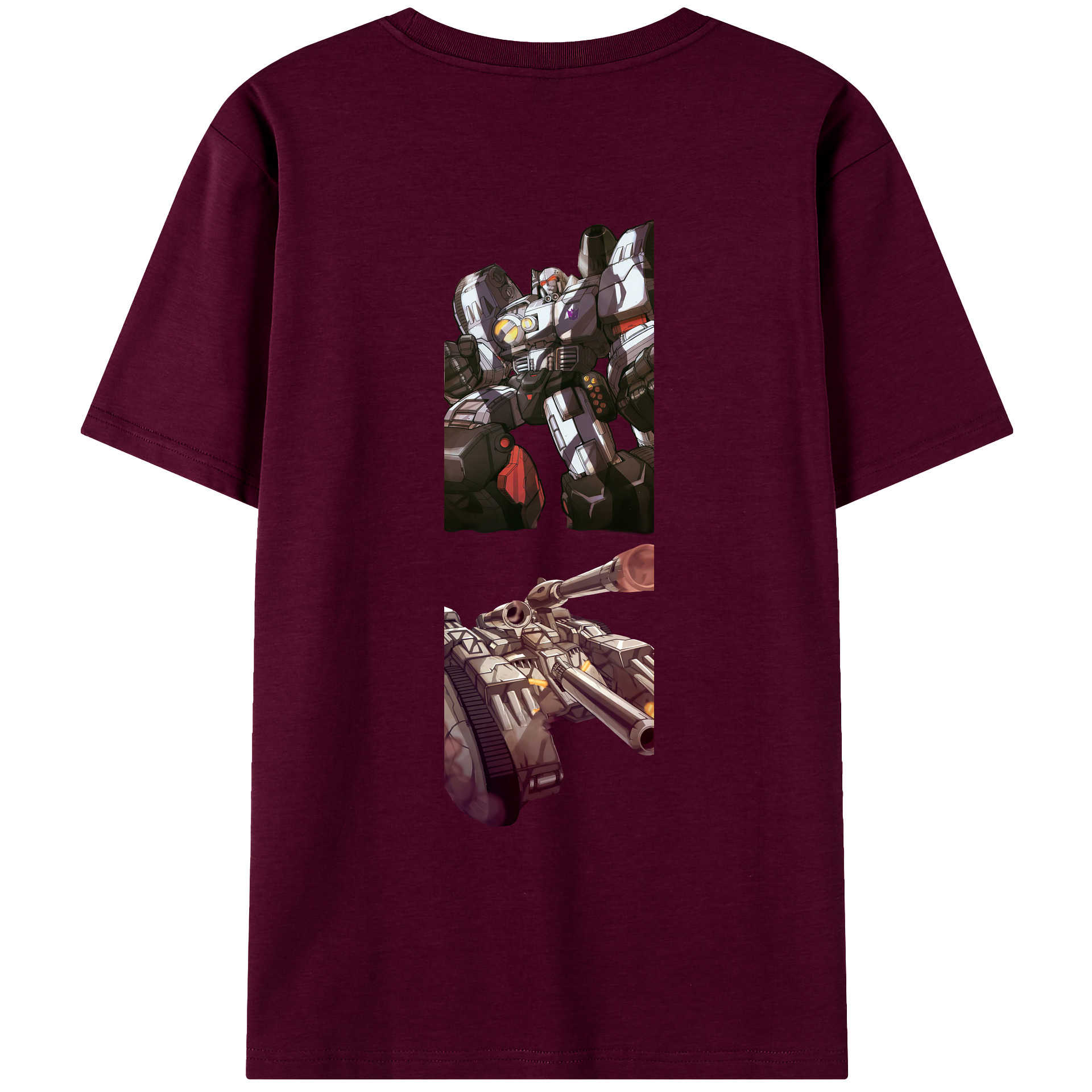 （画像用） Transformers トランスフォーマー レディース半袖Tシャツ(バックプリント)